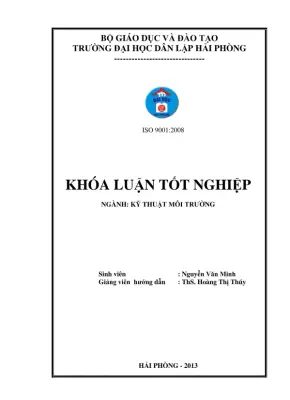 Xử lý nước thải sinh hoạt bằng hào đất