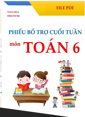 Đề Toán 6: Ôn cuối tuần