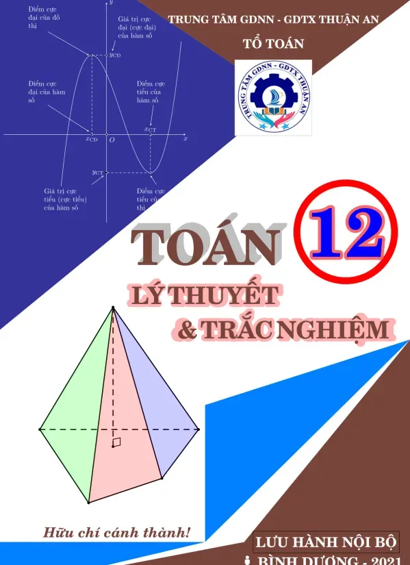 Lý Thuyết Và Trắc Nghiệm Môn Toán Lớp 12 – Lê Doãn Thịnh