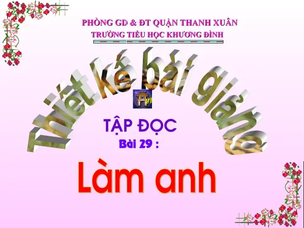 Làm anh