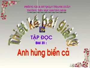 Bài học: Người Trồng Na