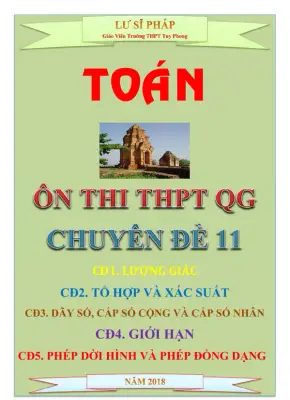 Ôn Thi THPT: Lượng Giác & Toán