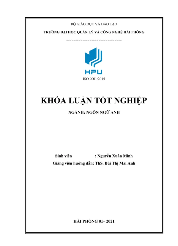 EFFECTIVE METHODS TO IMPROVE SPEAKING SKILL FOR ENGLISH MAJOR FRESHMEN AT HAI