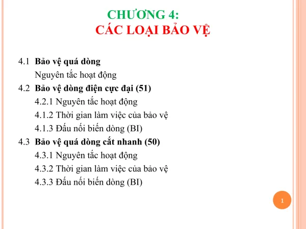 Dòng điện tải I