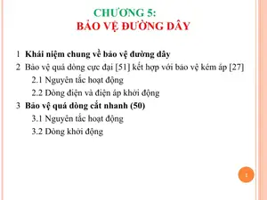Bảo vệ đường dây: Các phương pháp hiện đại