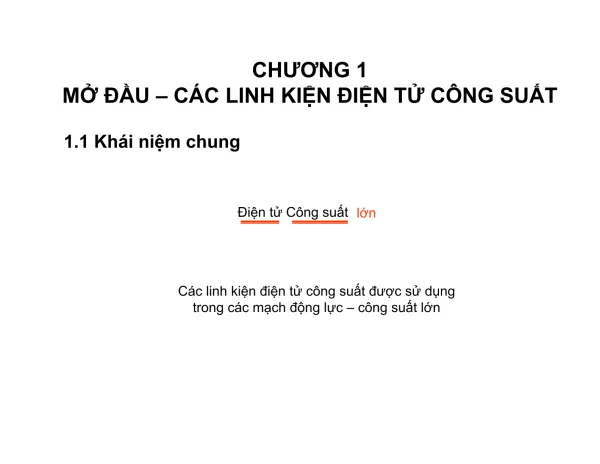 công suất