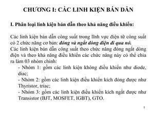 Linh kiện bán dẫn công suất